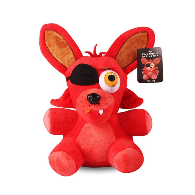 18cm FNAF Stuffed Plush Toys Freddy Fazbear Bear Foxy Rabbit Bonnie Chica Peluche Juguetes 5 Nights 3.jpg 640x640 3 - FNAF Plush