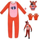 Five Nights Freddy Bear Cosplay Costume with Mask Boys Girls Bodysuit Halloween Fancy Jumpsuits 4 - FNAF Plush
